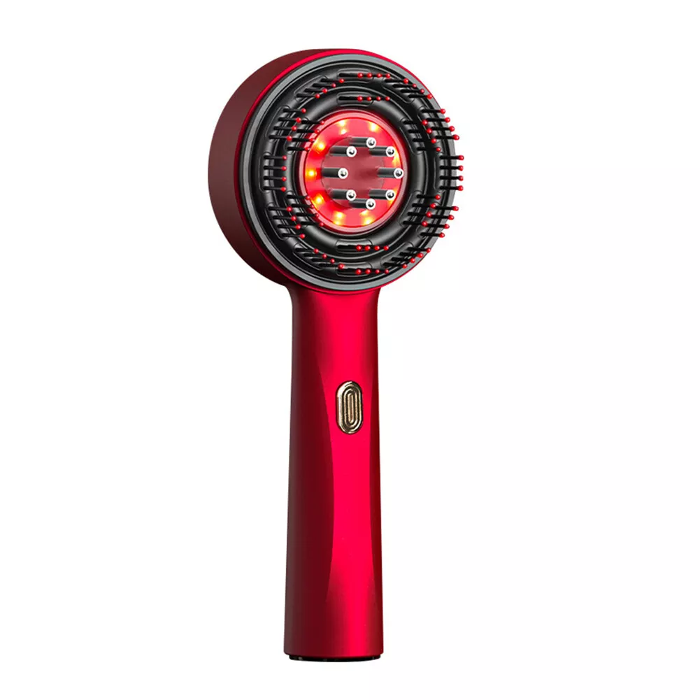 Red Scalp Massager For Hair Growth